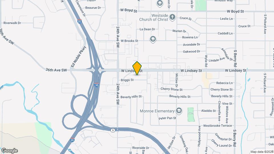 2203 Briggs St Map and Location Details