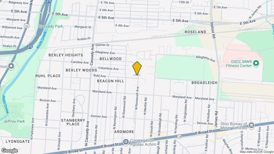 2880 Ruhl Ave Map and Location Details