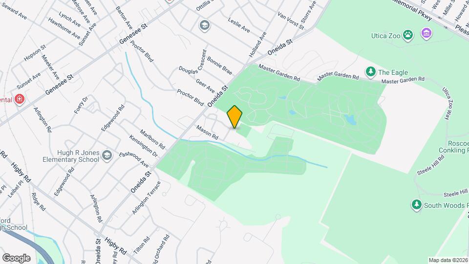 Hillcrest Manor Apartments Mapa y Detalles de la Ubicación