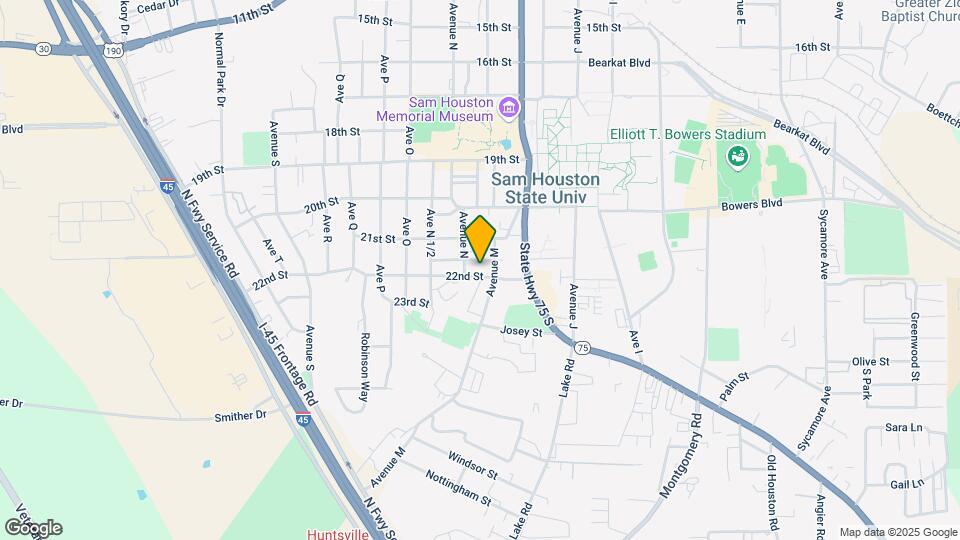 1320 22nd St Map and Location Details
