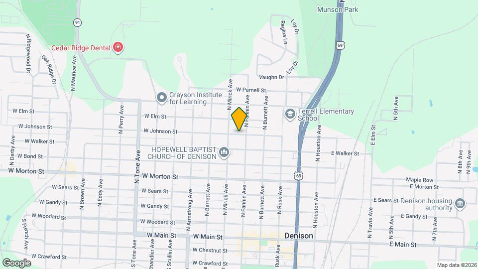 508 W Johnson St Map and Location Details