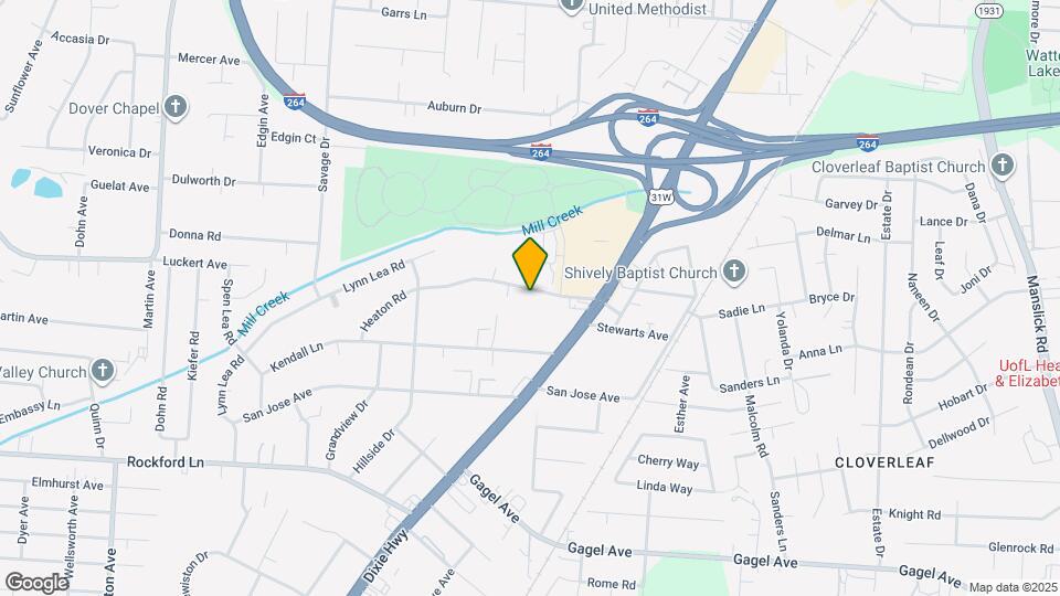 1824 Heaton Rd Map and Location Details