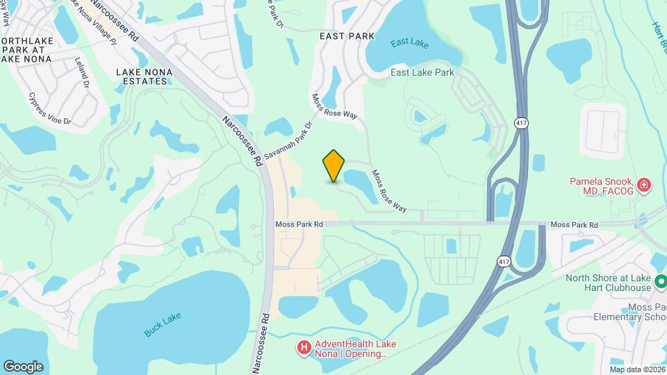 10402 Eastpark Lake Dr Map and Location Details