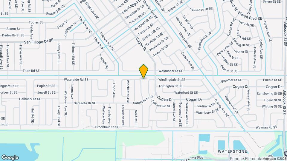 3115 Tropical Cir SE Map and Location Details