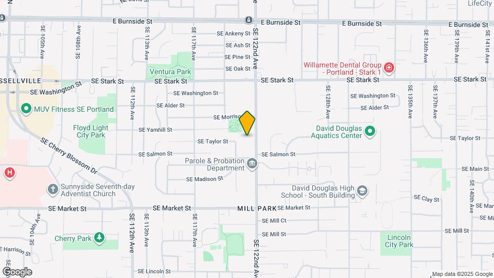 1021 SE 122nd Ave Map and Location Details