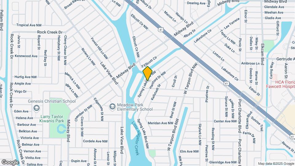 671 Spring Lake Blvd NW Map and Location Details