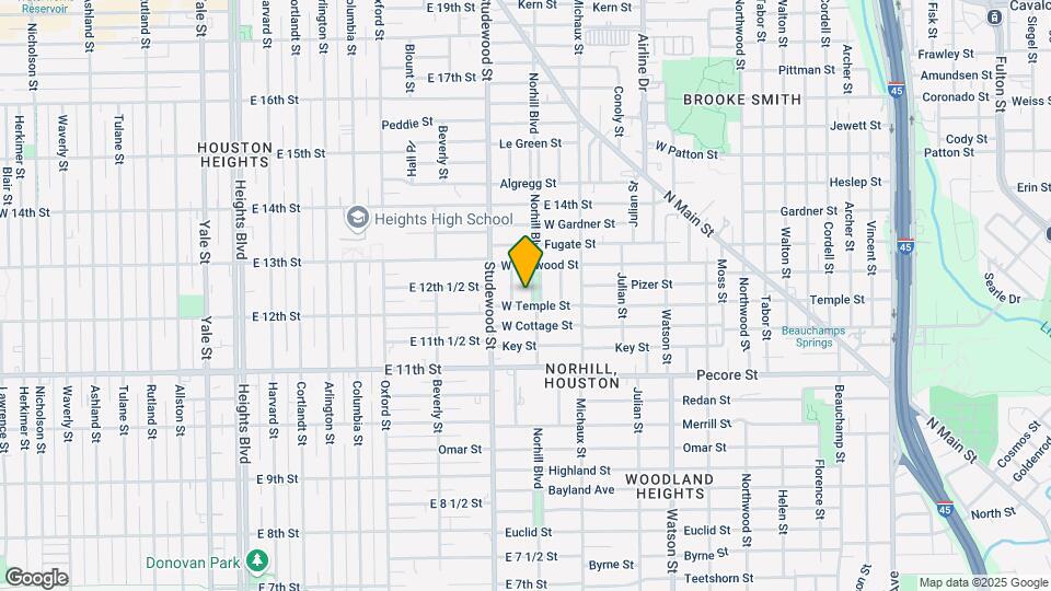 4009 Norhill Blvd Map and Location Details