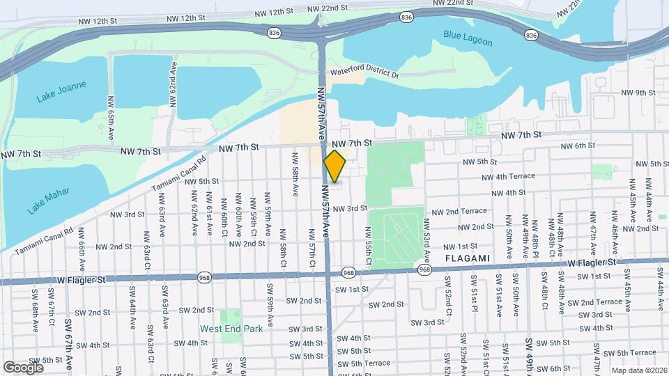 437 NW 57th Ave Map and Location Details