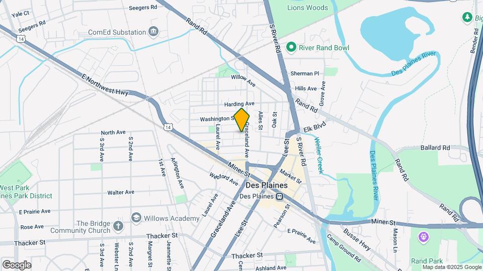 1385 Brown St Map and Location Details