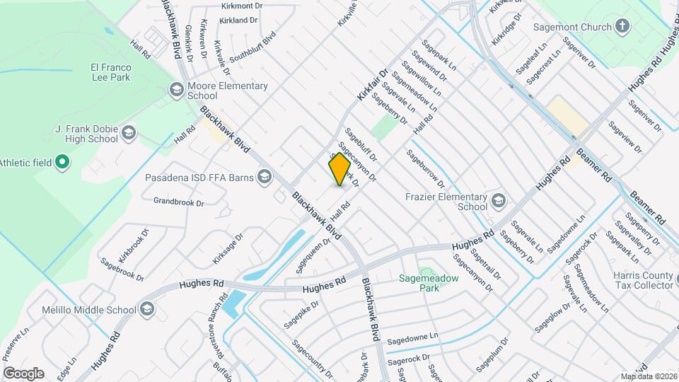 10115 Kirkbluff Dr Map and Location Details