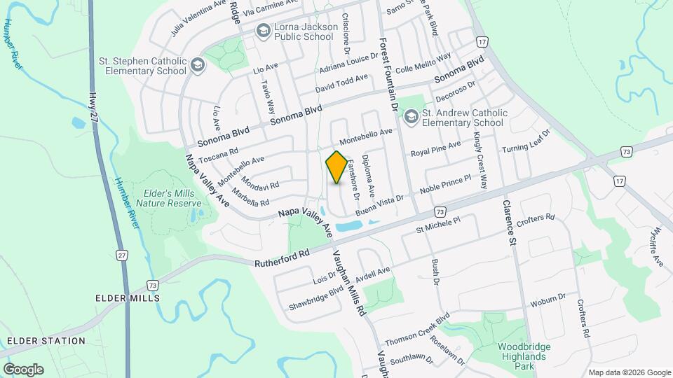 44 Mendocino Dr Map and Location Details