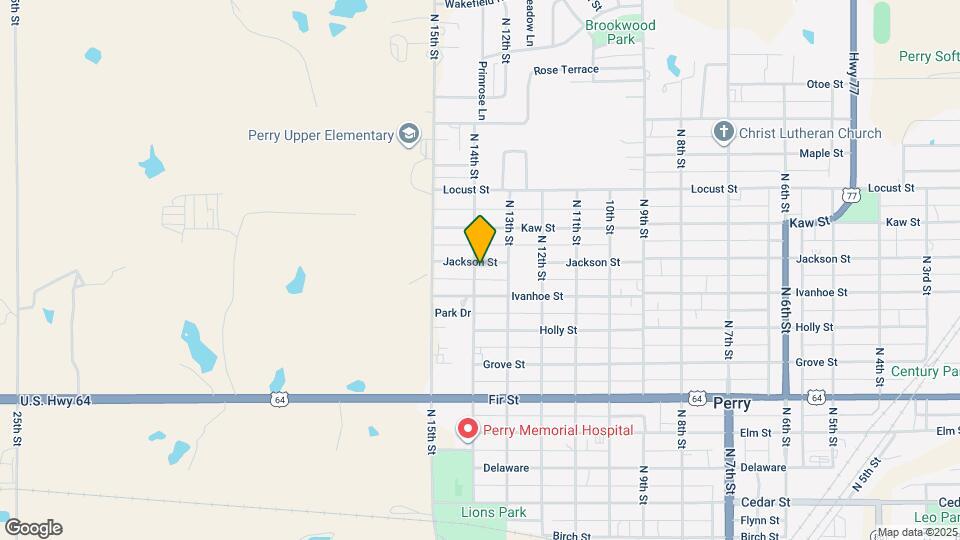 910 N 14th St Map and Location Details