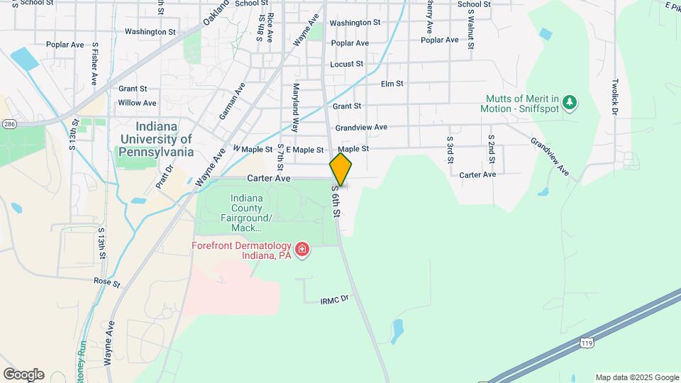 711 S 6th St Map and Location Details