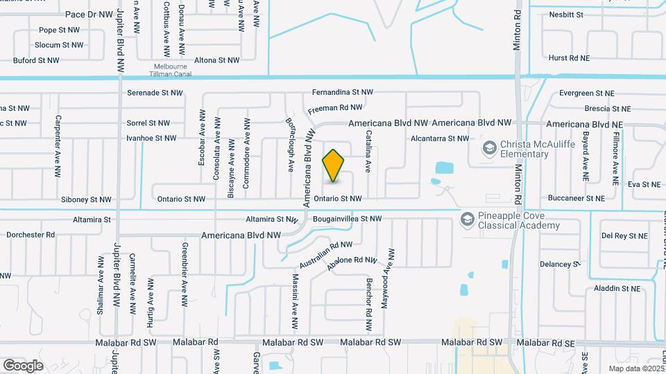 490 Albenga Rd NW Map and Location Details