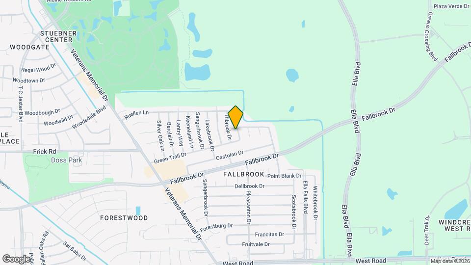 10519 Pleasanton Dr Map and Location Details