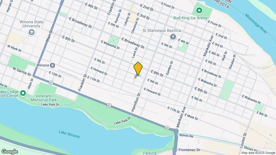 507 E King St, Unit Up Map and Location Details