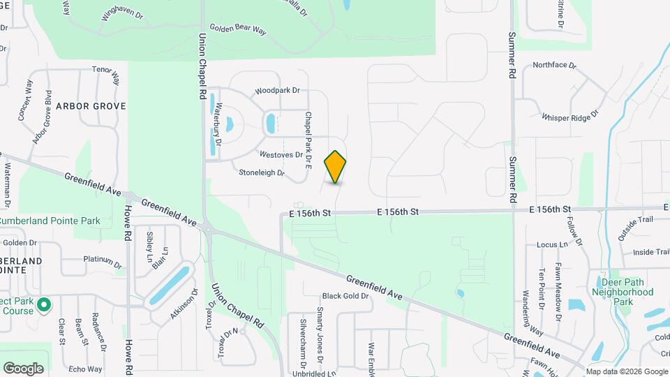 15665 Eastpark Dr Map and Location Details