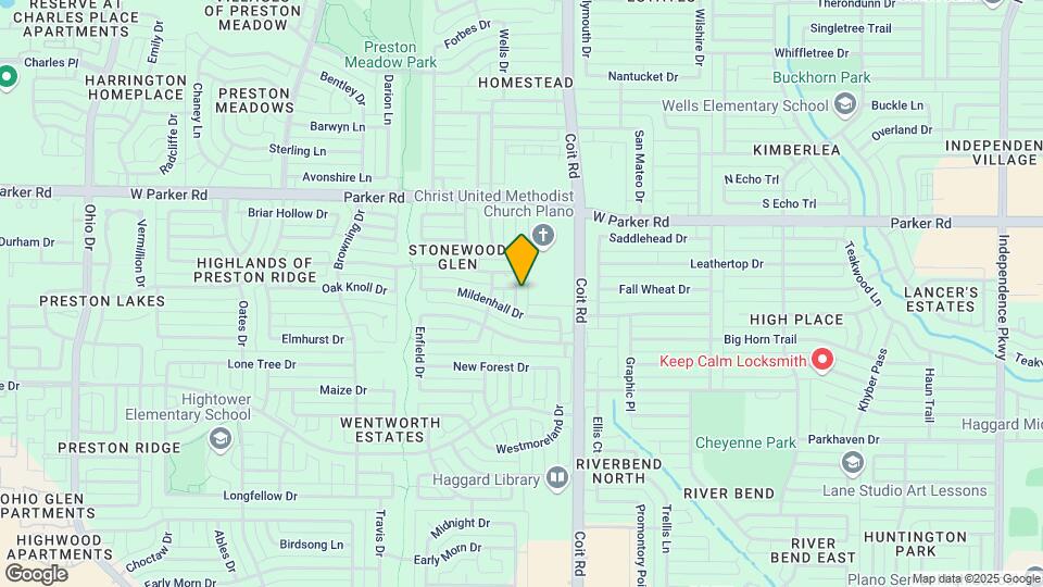 3008 Chippenham Dr Map and Location Details