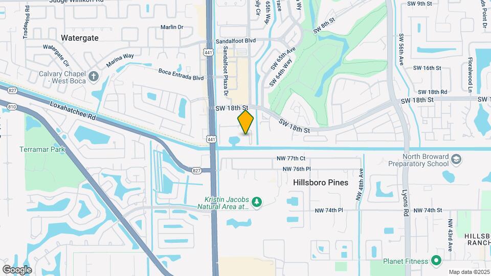 9810 Marina Blvd Map and Location Details