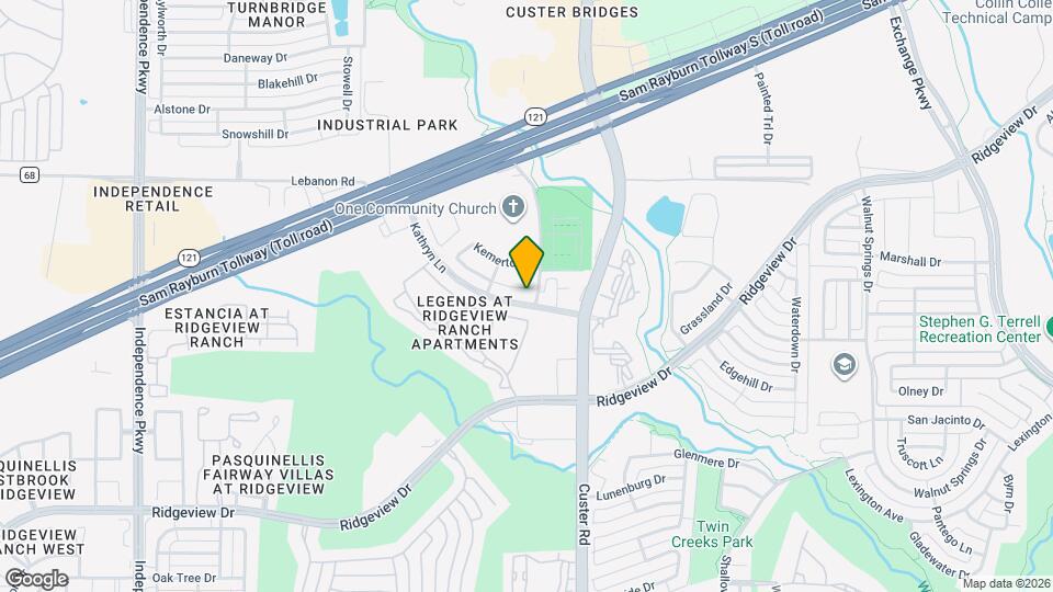 2304 Lynbridge Dr Mapa y Detalles de la Ubicación