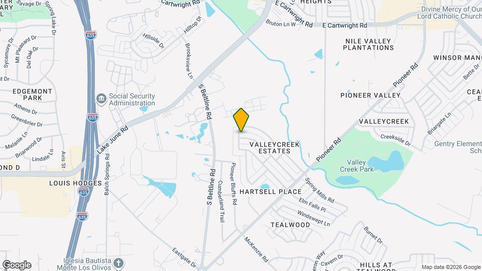 2001 Valley Falls Ave Mapa y Detalles de la Ubicación