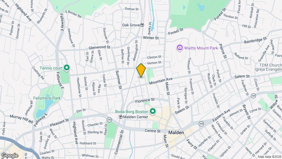 105 Washington St, Unit 110 Mapa y Detalles de la Ubicación