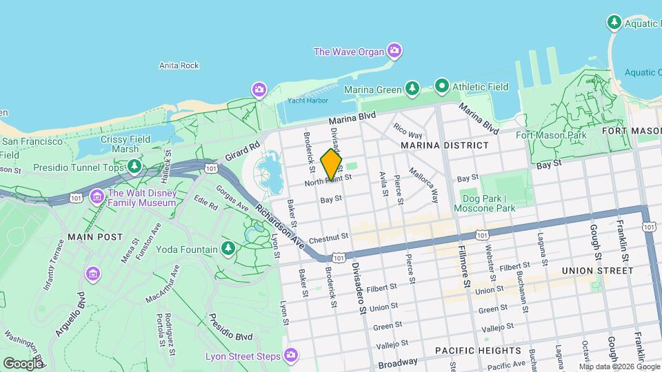 2231 North Point St Map and Location Details