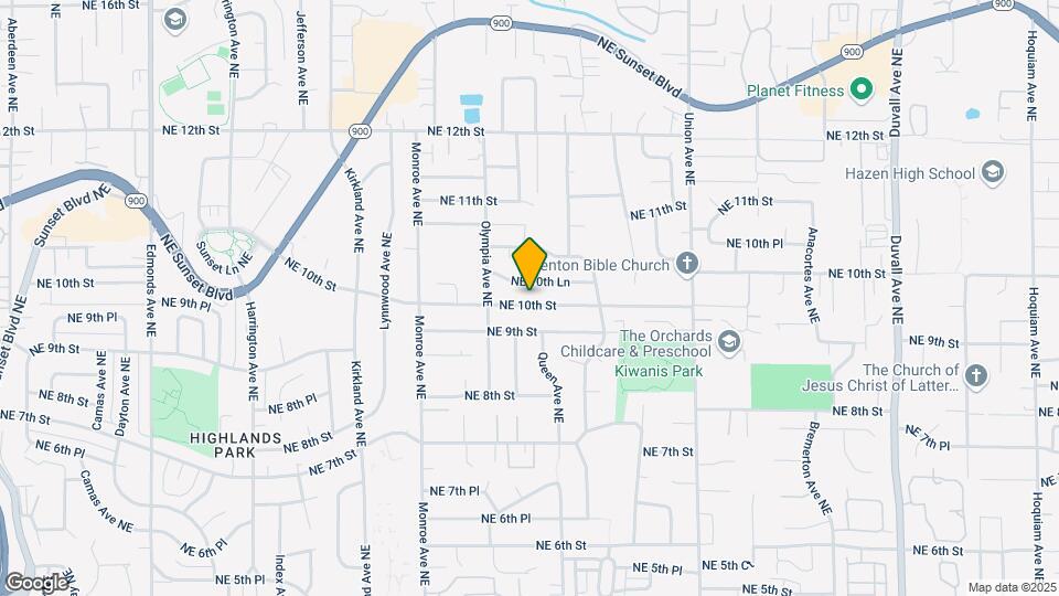 3600 NE 10th St Map and Location Details