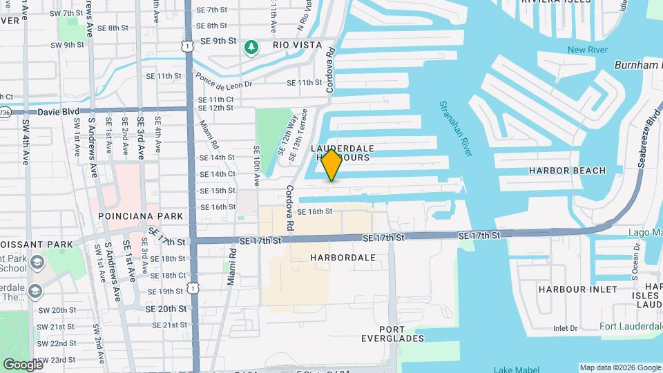 1525 SE 15th St Map and Location Details