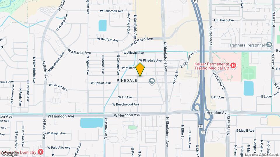 7226 N San Pablo Ave Map and Location Details
