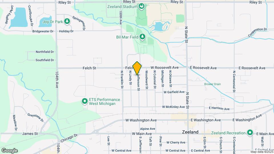 358 N Jefferson St Map and Location Details