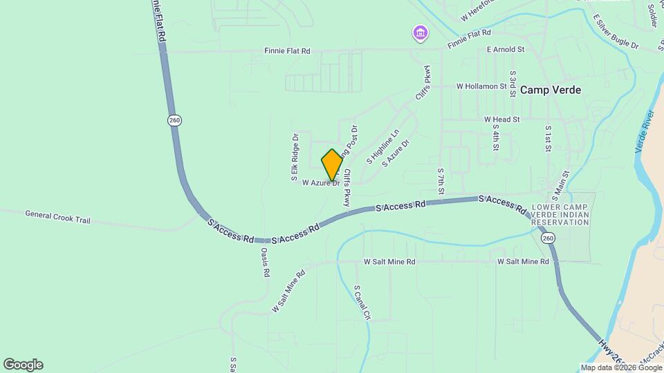 785 W Azure Dr Map and Location Details