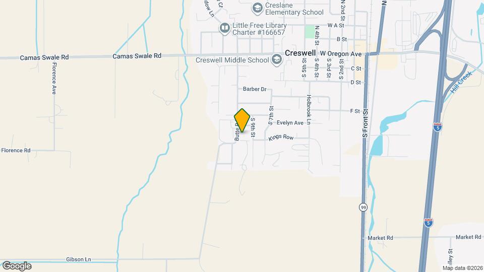 82877 Butte Rd Map and Location Details