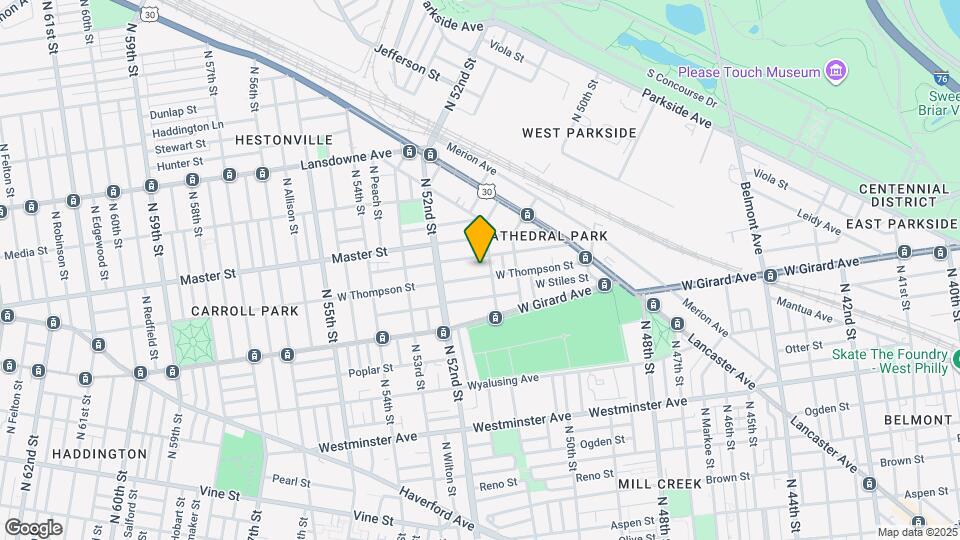 5113 W Thompson St Map and Location Details