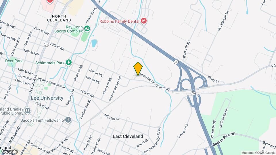 122 Neely Cir NE Map and Location Details