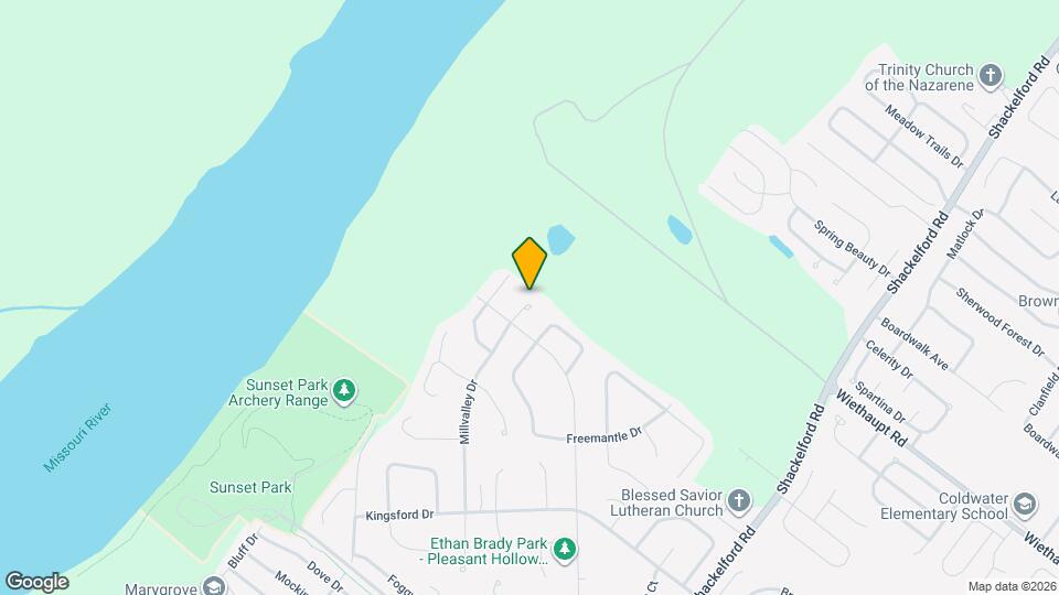 2573 Millvalley Dr Mapa y Detalles de la Ubicación