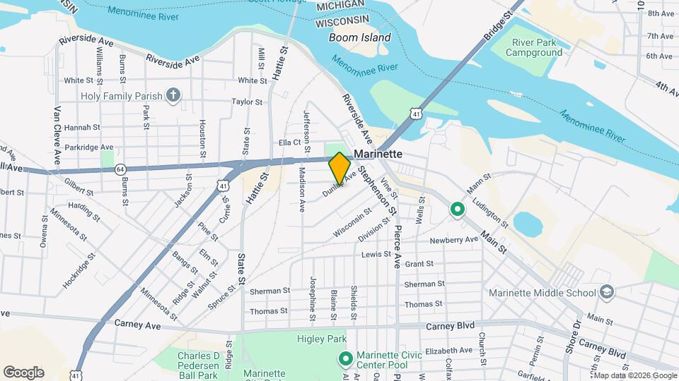 1835 Dunlap Ave Map and Location Details