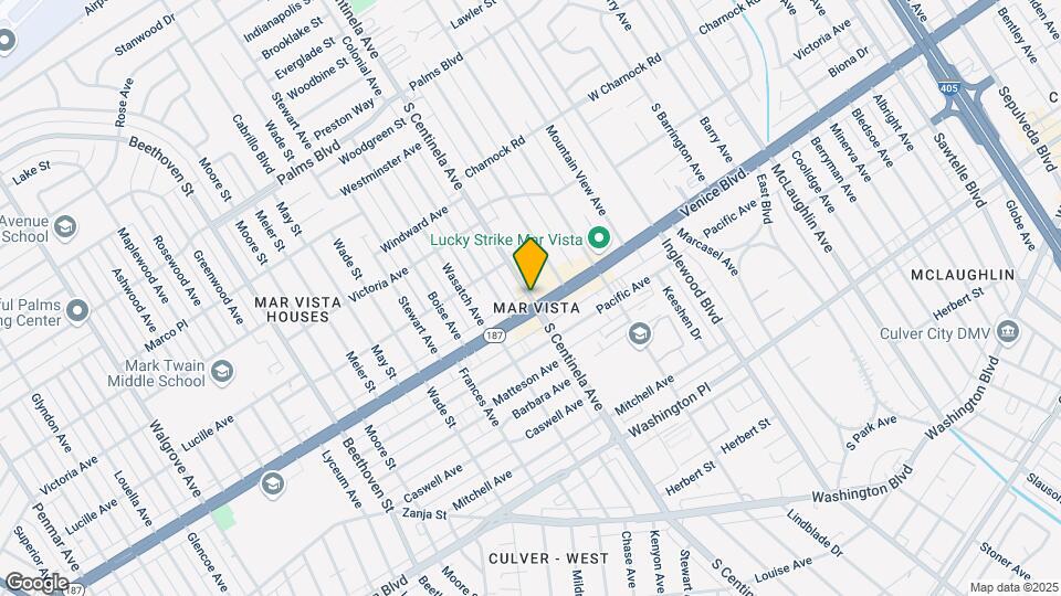 3793 S Centinela Ave, Unit 3793 Map and Location Details