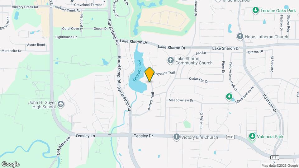 2905 Pottery Trail Map and Location Details