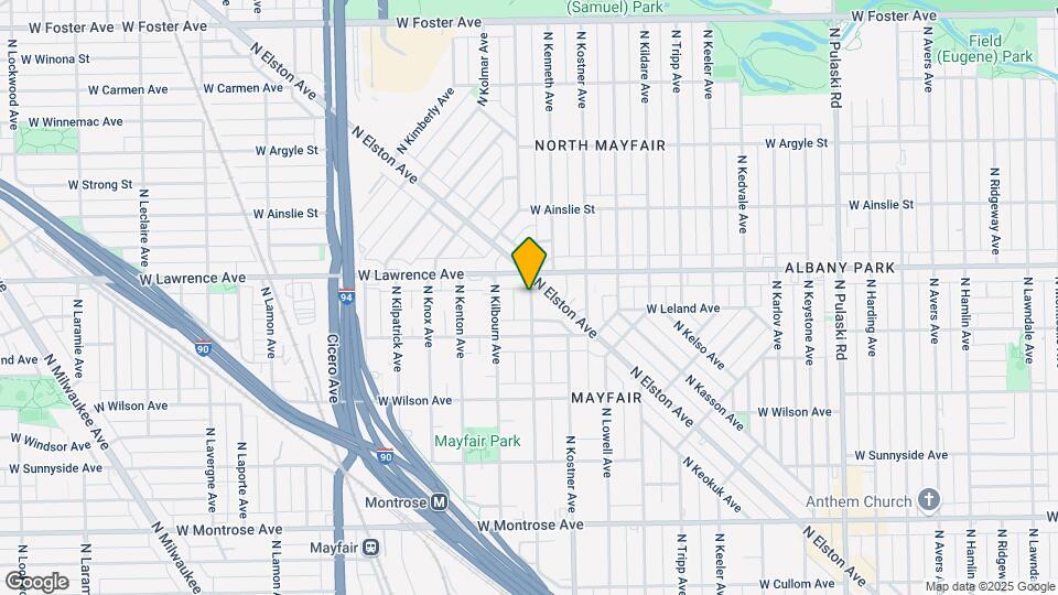 4743 N Kenneth Ave Map and Location Details