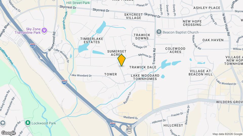 1916-1918 Summerdale Dr Map and Location Details