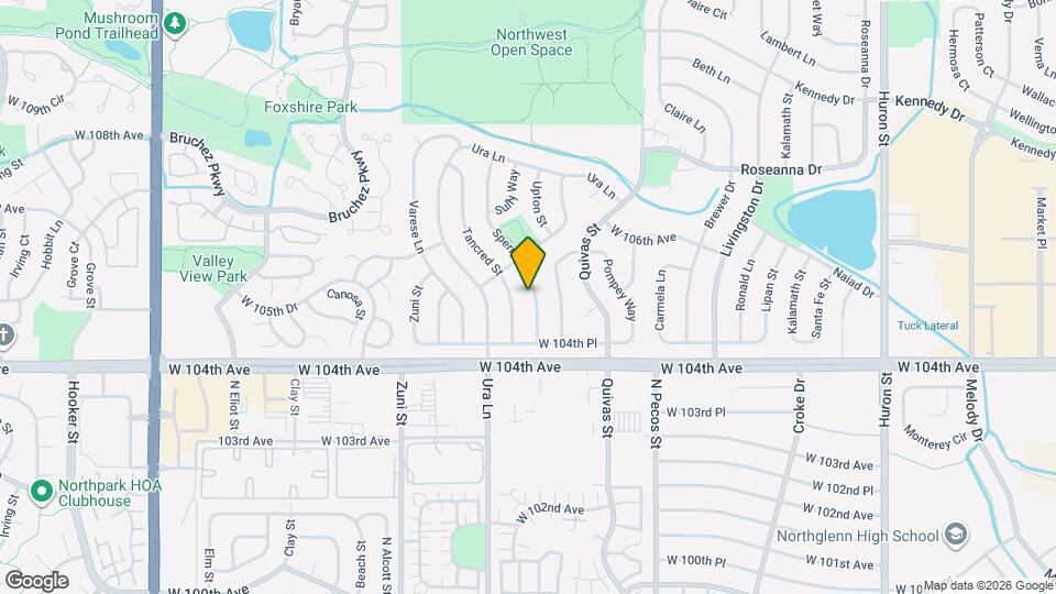 10513 Sperry St Map and Location Details