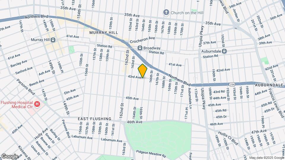 164-18 43rd Ave Mapa y Detalles de la Ubicación