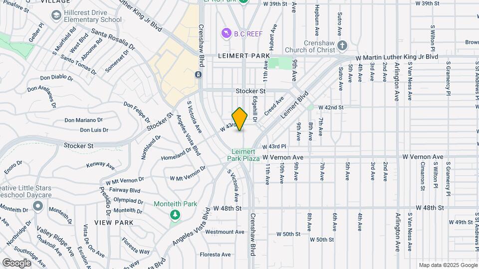 4237 Degnan Blvd Map and Location Details