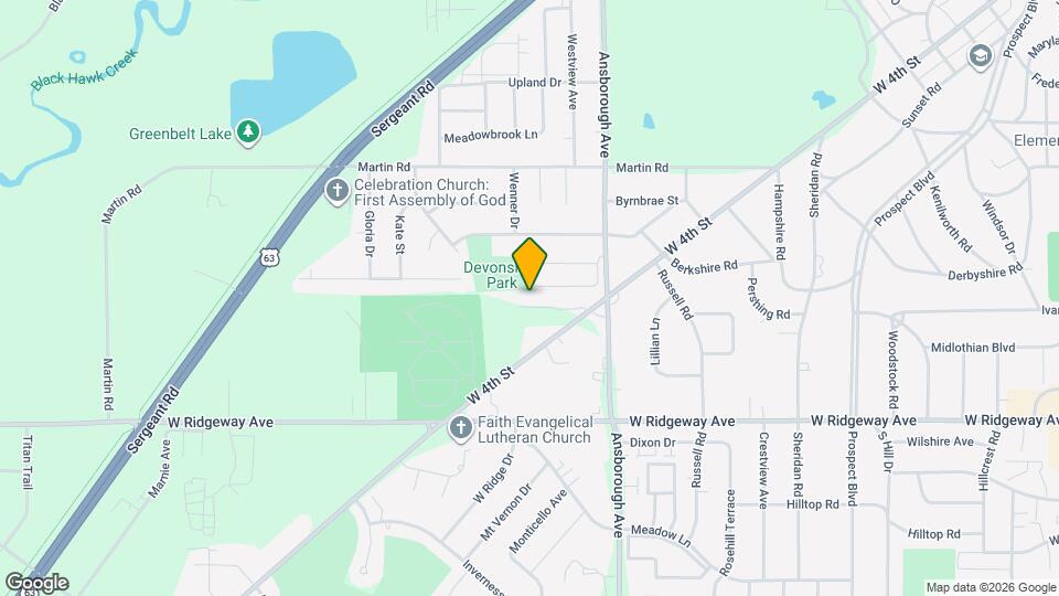 Brookside Apartments Mapa y Detalles de la Ubicación