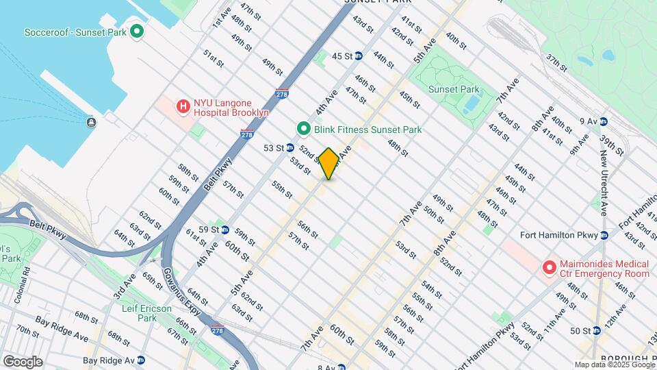 513 53rd St Map and Location Details