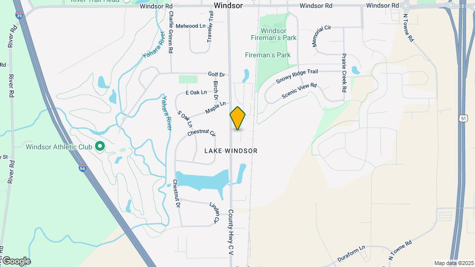 6590 Lake Rd Map and Location Details