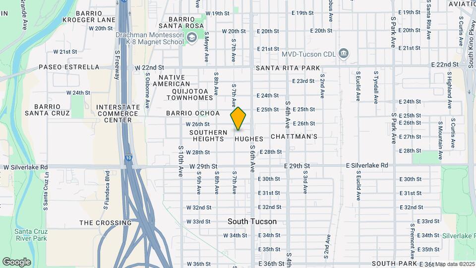 1649 S 7th Ave Map and Location Details
