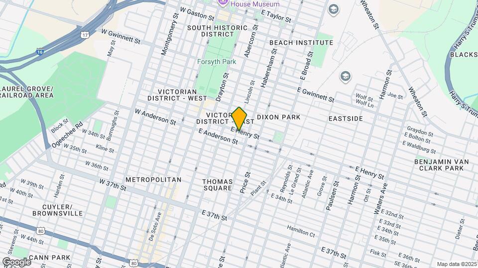 305 E Henry St Map and Location Details