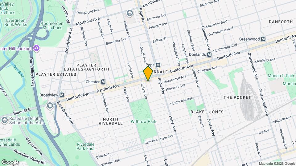 36 Gough Ave Map and Location Details